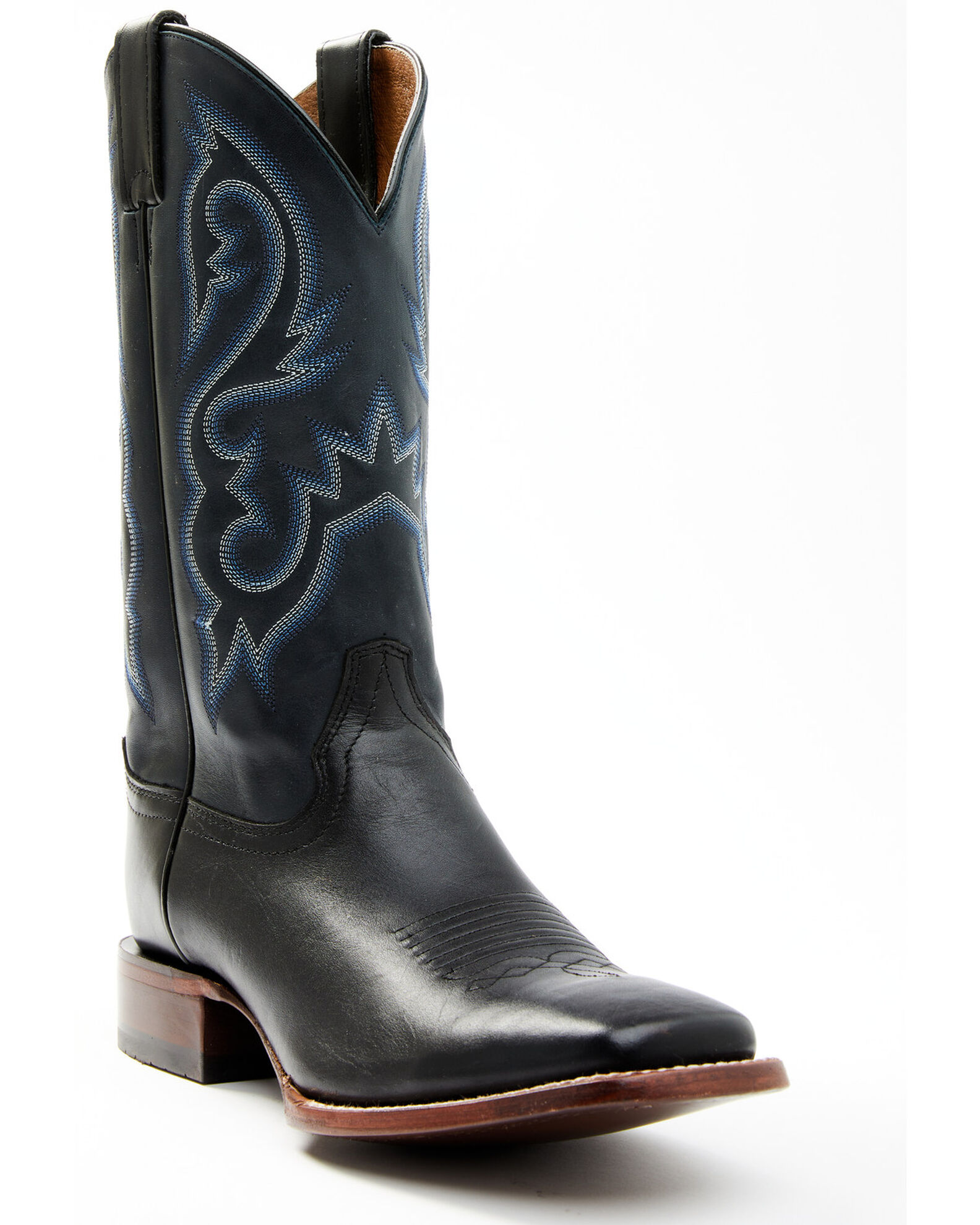 Cody James Men s Embroidered Western Boots Broad Square Toe Boot Barn