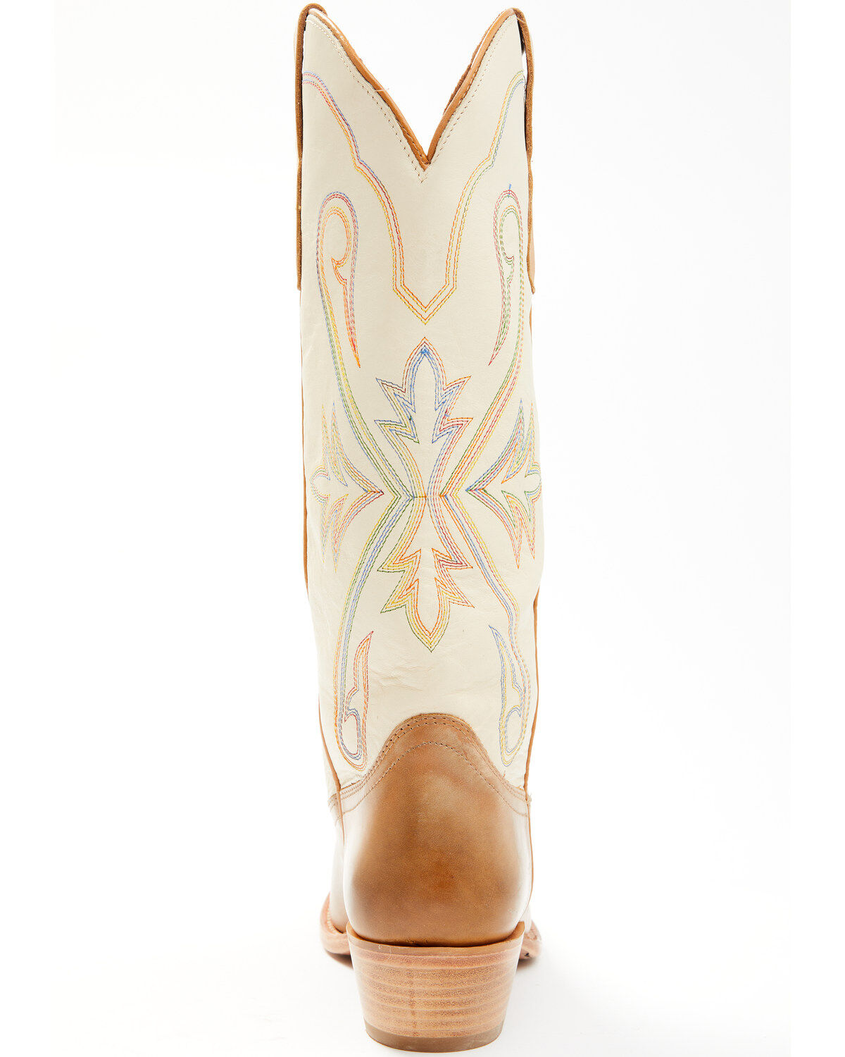 Image #5 - Shyanne Women's Cantina Western Boots - Square Toe, White, hi-res