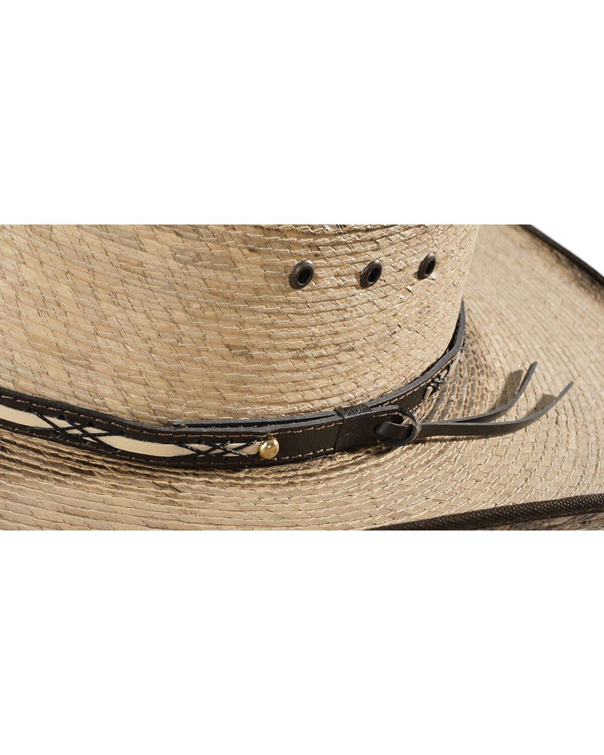 Image #2 - Jason Aldean By Resistol Kid's Amarillo Sky Palm Cowboy Hat, Tan, hi-res