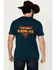 Image #4 - RANK 45® Men's Heritage Rodeo Short Sleeve Graphic T-Shirt, Dark Teal, hi-res