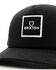 Image #2 - Brixton Men's Alpha Block Logo Patch Crossover MP Ball Cap, Black, hi-res