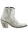 Image #2 - Liberty Black Women's Brandy Metallic Western Boots - Snip Toe, Silver, hi-res