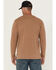 Image #4 - Thorogood Men's Heavyweight Vintage Wash Long Sleeve Henley Shirt, Khaki, hi-res