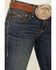 Image #4 - Ariat Women's Sonia Dark Wash Mid Rise Bootcut Stretch Denim Jeans, Dark Wash, hi-res