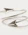 Image #3 - Shyanne Women's Steerhead Ring Set - 3 Piece, Silver, hi-res