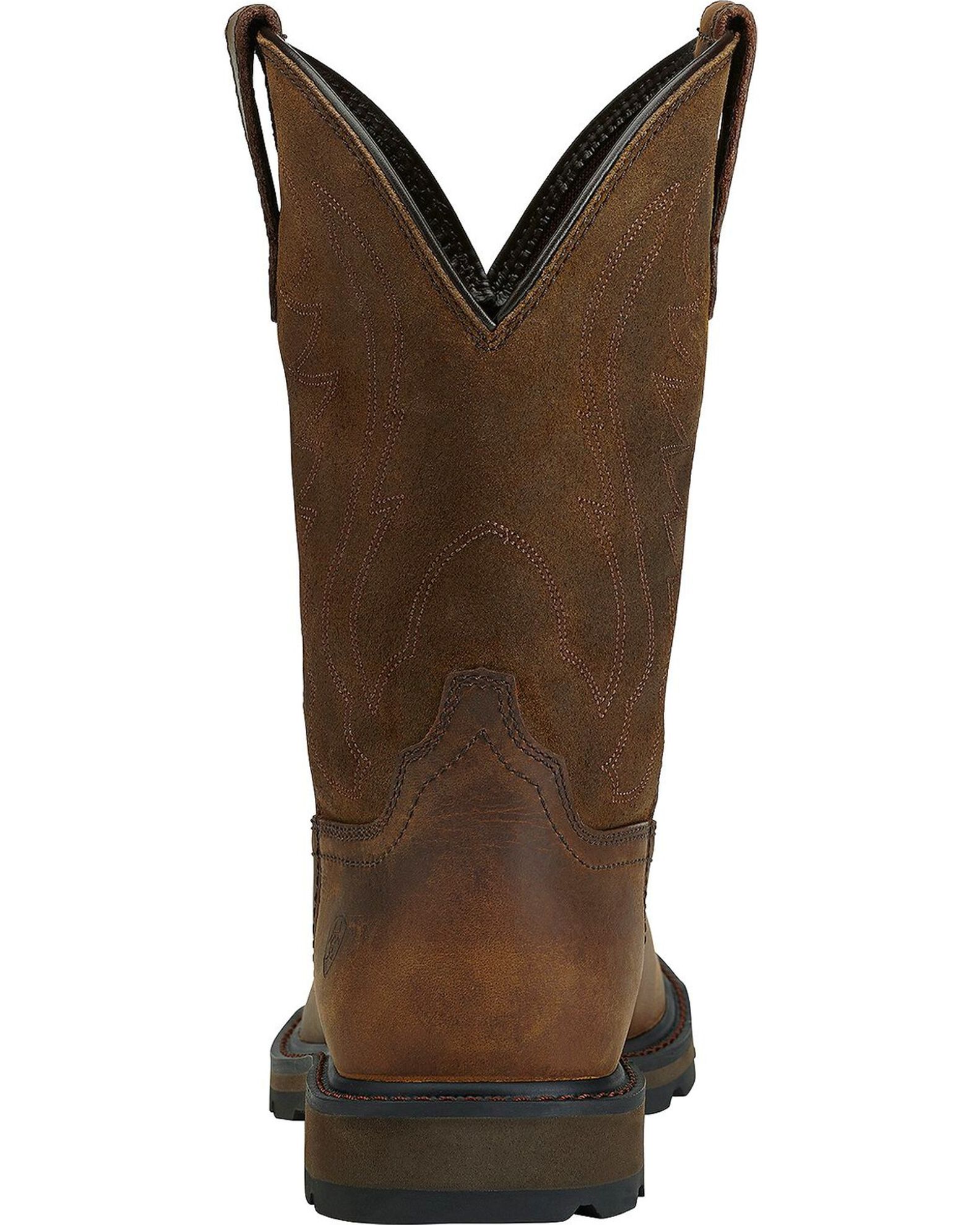 Ariat Men s Groundbreaker Pull On Work Boots Round Toe Boot Barn