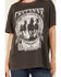 Image #3 - Girl Dangerous Women's Cheyenne Boyfriend Short Sleeve Graphic Tee, Black, hi-res