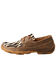 Image #3 - Twisted X Women's Zebra Hair On Hide Boat Shoes, Brown, hi-res