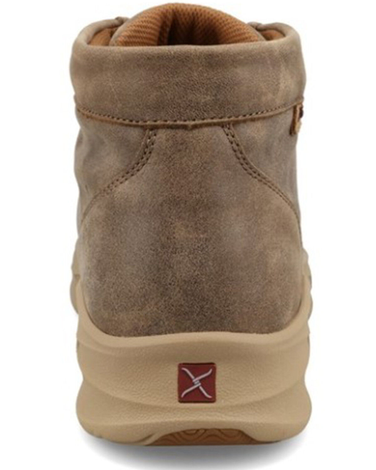 Image #5 - Twisted X Men's Feather X™ Moc Work Shoes - Nano Composite Toe, Brown, hi-res