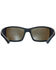 Image #4 - Hobie Men's Everglades Satin Black & Colbalt Frame Polarized Sunglasses  , Black, hi-res
