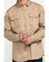 Hawx Men's FR Long Sleeve Woven Work Shirt - Big , Beige/khaki, hi-res