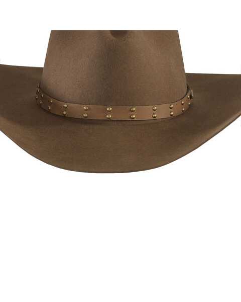 Stetson Seminole 4X Buffalo Fur Felt Hat, Mink, hi-res