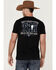 Cowboy Hardware Men's Life In The Fast Lane Graphic T-Shirt , Black, hi-res