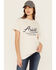Image #1 - Ariat Women's Rebar Logo Short Sleeve Graphic Work Tee, Grey, hi-res