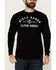 Image #3 - Troll Co Men's Dirty Hands Clean Money Long Sleeve Graphic T-Shirt, Black, hi-res
