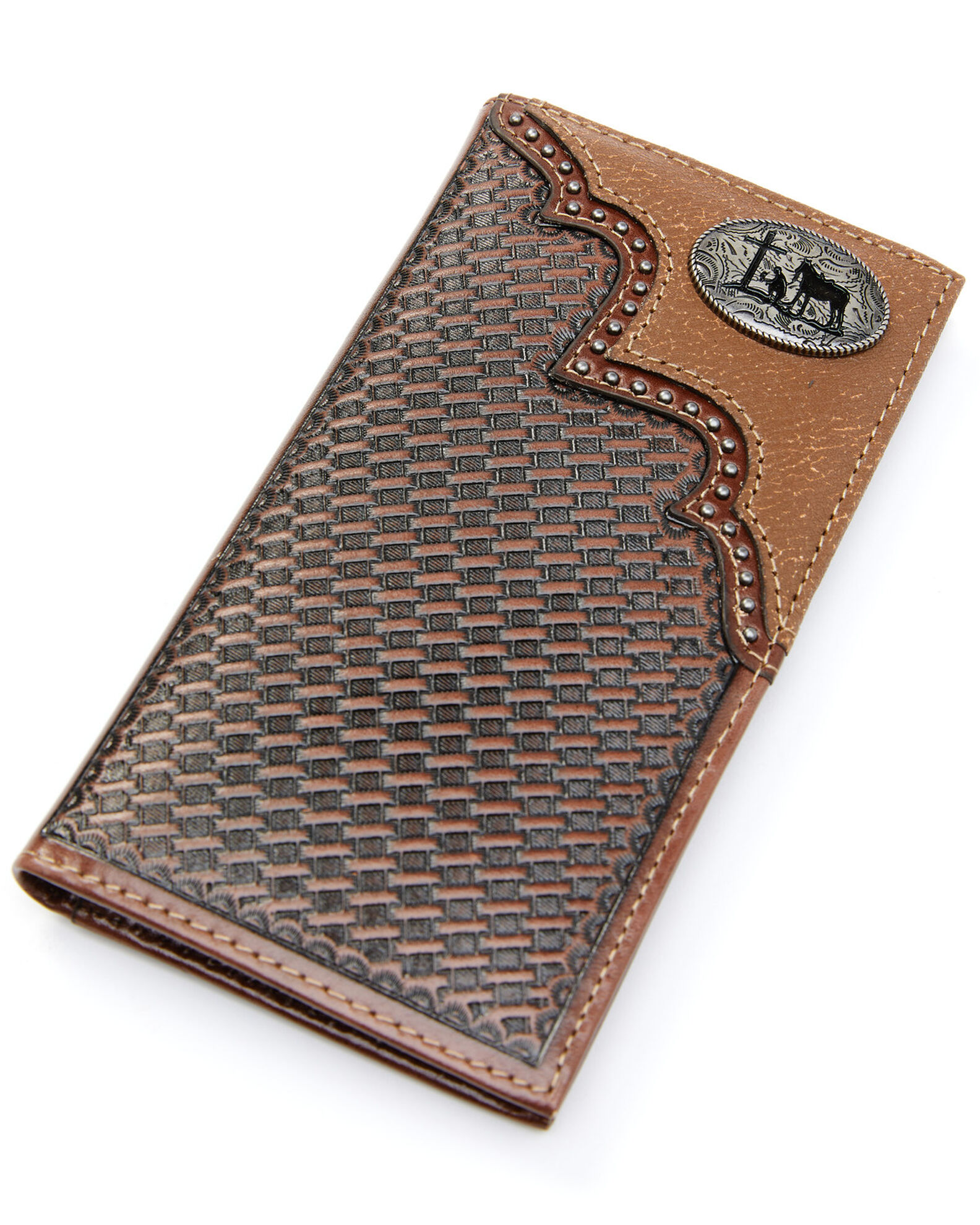 Men's Western Leather Wallets, Rodeo, Cowboy