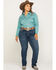 Image #6 - Ariat Women's R.E.A.L. Dresden Ivy Stackable Straight Jeans- Plus, , hi-res