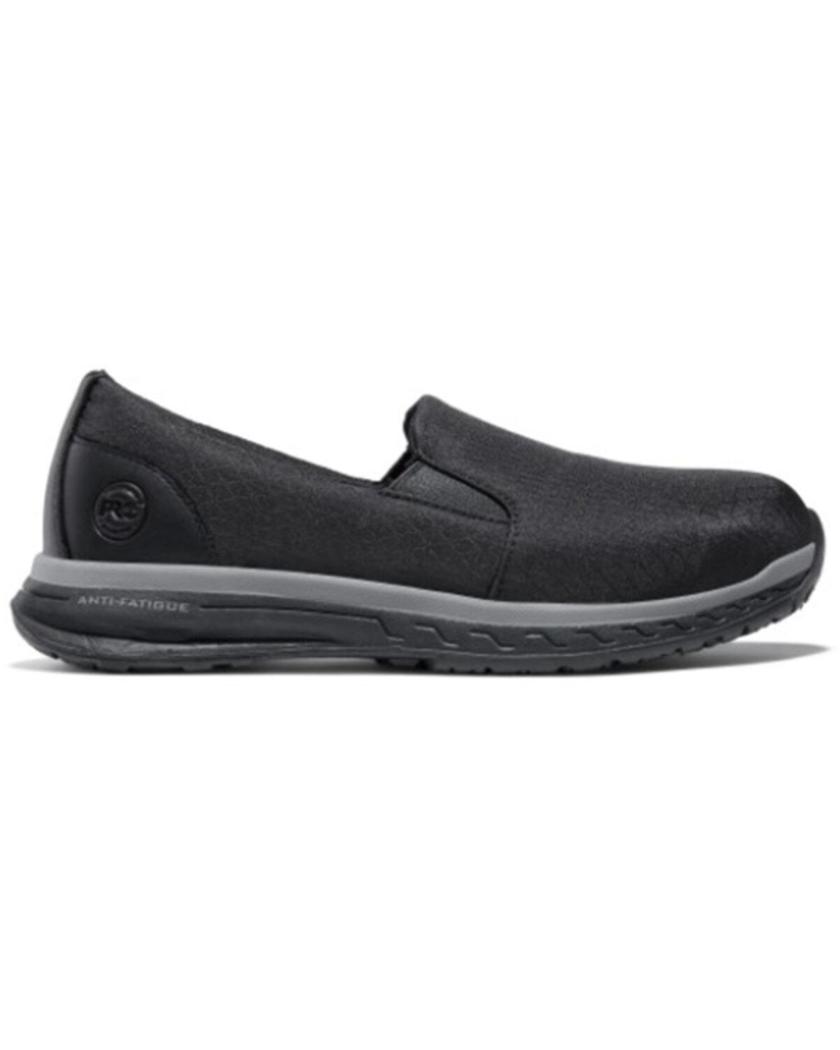 Image #2 - Timberland PRO Women's Drivetrain Slip-On Work Shoes - Alloy Toe, Black, hi-res