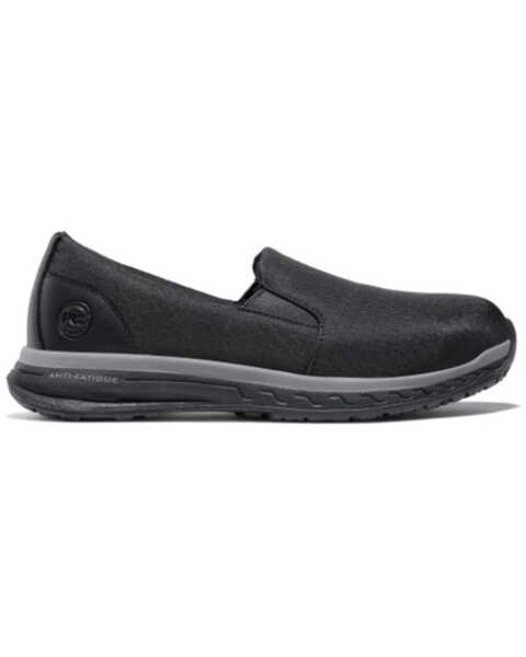 Timberland Women's Drivetrain Slip-On Work Shoes - Alloy Toe, Black, hi-res