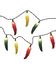 Image #4 - Kurt Adler 9' UL 10L Chili Pepper Light Set, Multi, hi-res