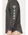 Image #3 - Hawx Men's Logo Graphic Work T-Shirt, Dark Grey, hi-res
