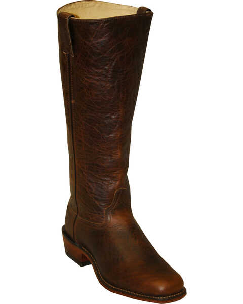 Image #1 - Abilene Men's Cowhide Shooter Boots - Square Toe, , hi-res