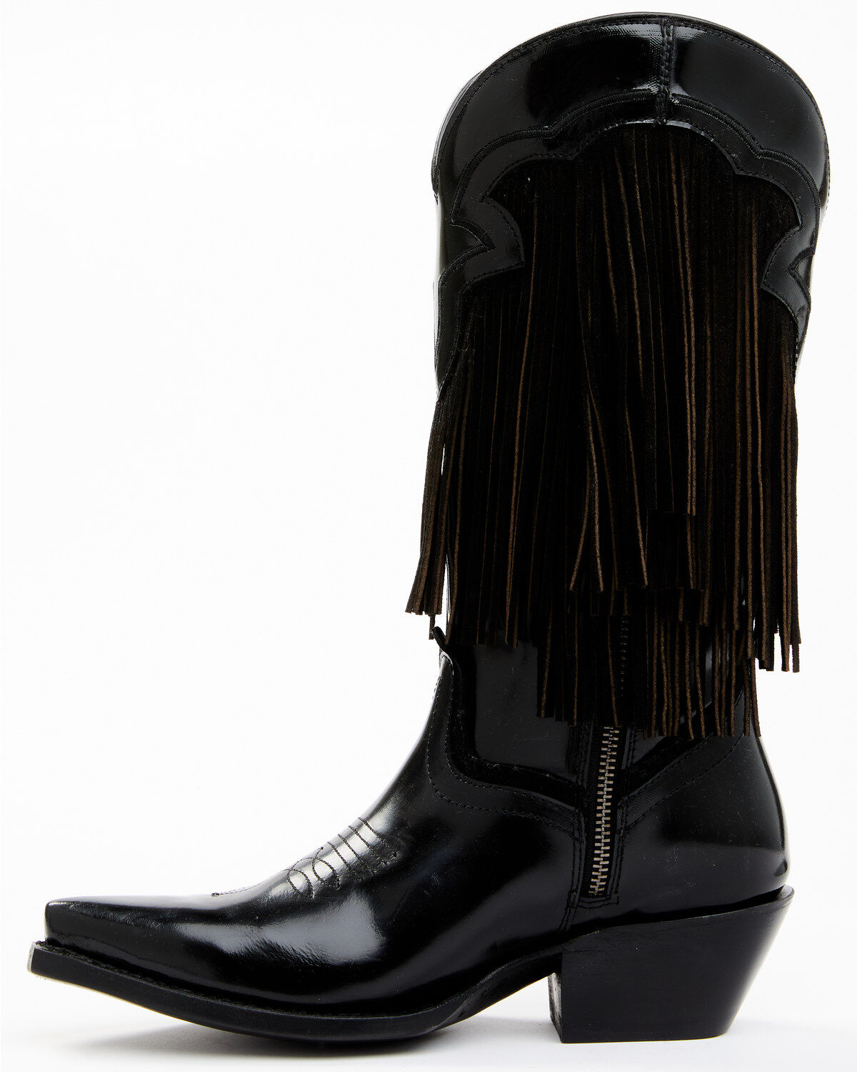 Product Name:  Idyllwind Women's Trooper Fringe Shiny Western Boots - Snip Toe