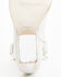 Image #7 - Golo Women's Jesse Cactus Western Booties - Snip Toe, White, hi-res