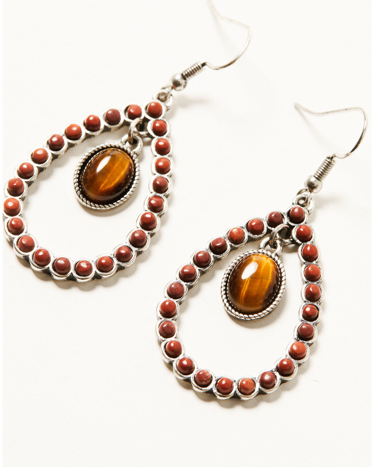 Image #2 - Shyanne Women's Mystic Valley Teardrop Earrings, Brown, hi-res