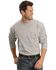 Image #2 - Carhartt Men's Loose Fit Heavyweight Long Sleeve Logo Pocket Work T-Shirt, Hthr Grey, hi-res