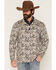 Image #1 - Rock & Roll Denim Men's Camo Print 1/4 Zip Pullover, Tan, hi-res