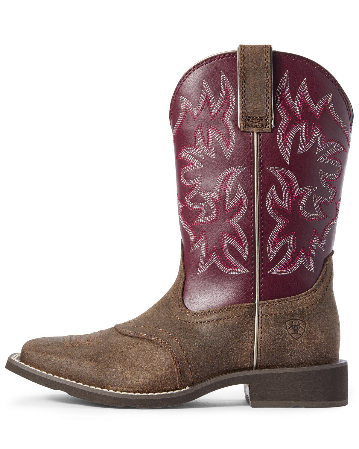 Image #2 - Ariat Women's Delilah Western Performance Boots - Broad Square Toe, , hi-res