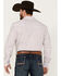 Wrangler 20x Men's Geo Medallion Print Long Sleeve Snap Western Shirt, Red, hi-res