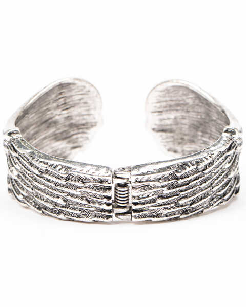 Image #4 - Shyanne Women's Sparkle N' Spice Wing Cuff, Silver, hi-res