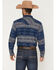 Image #4 - Cody James Men's Arrow Bear Southwestern Long Sleeve Snap Flannel Shirt - Big, Blue, hi-res