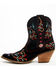 Image #3 - Dingo Women's Sugar Bug Suede Fashion Booties - Round Toe, Black, hi-res