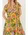 Image #3 - Johnny Was Women's Floral Prairie Mini Dress, Yellow, hi-res