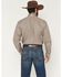 Image #4 - Cinch Men's Striped Print Tencel Long Sleeve Button-Down Western Shirt, Brown, hi-res