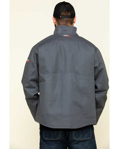 Image #2 - Ariat Men's Iron Grey FR Max Move Insulated Waterproof Work Jacket , , hi-res