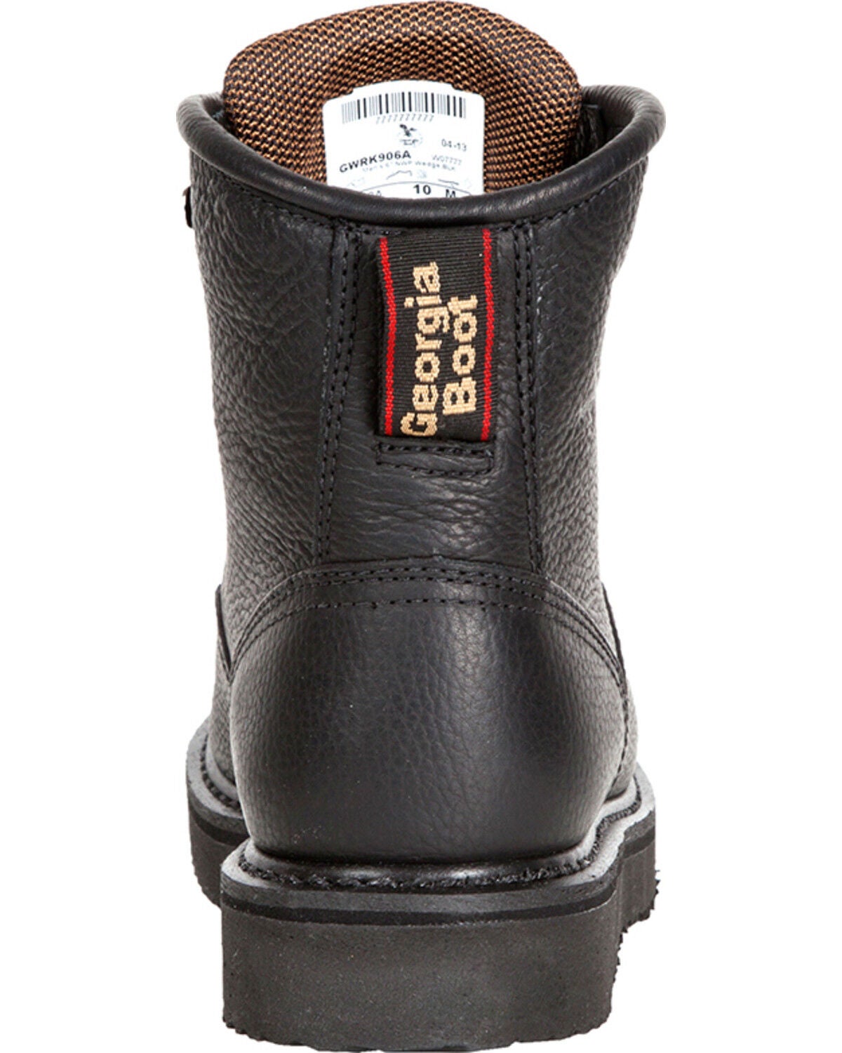 black georgia work boots