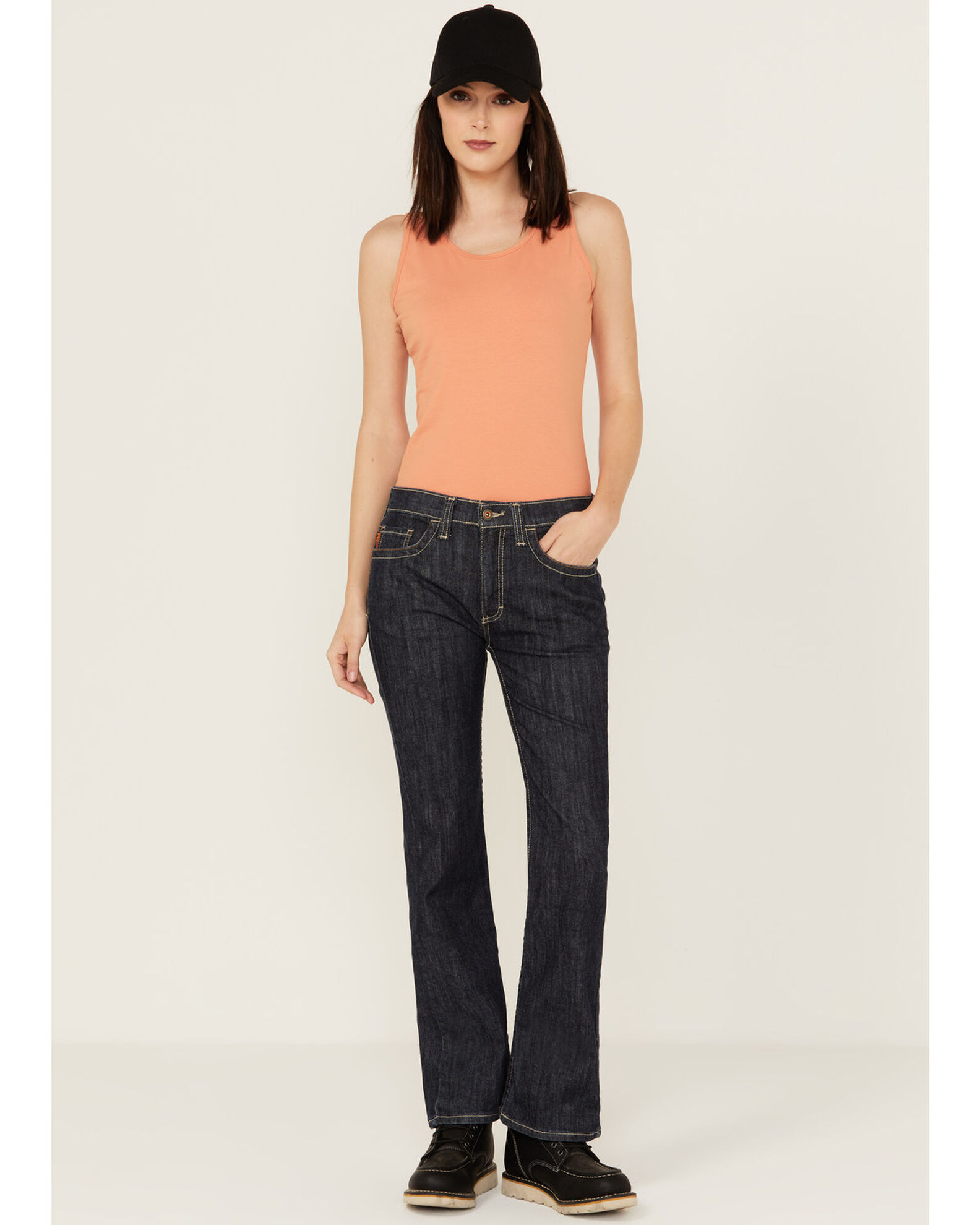 Timberland Pro Women s FR Bootcut Stretch Denim Jeans Boot Barn