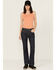 Image #1 - Timberland Pro Women's FR Bootcut Stretch Denim Jeans, Brown, hi-res