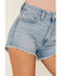 Lee Women's Dealers Choice Vintage Modern High Rise Cut Off Shorts, Blue, hi-res