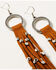 Idyllwind Women's Nora Lane Suede Fringe Earrings, Cognac, hi-res