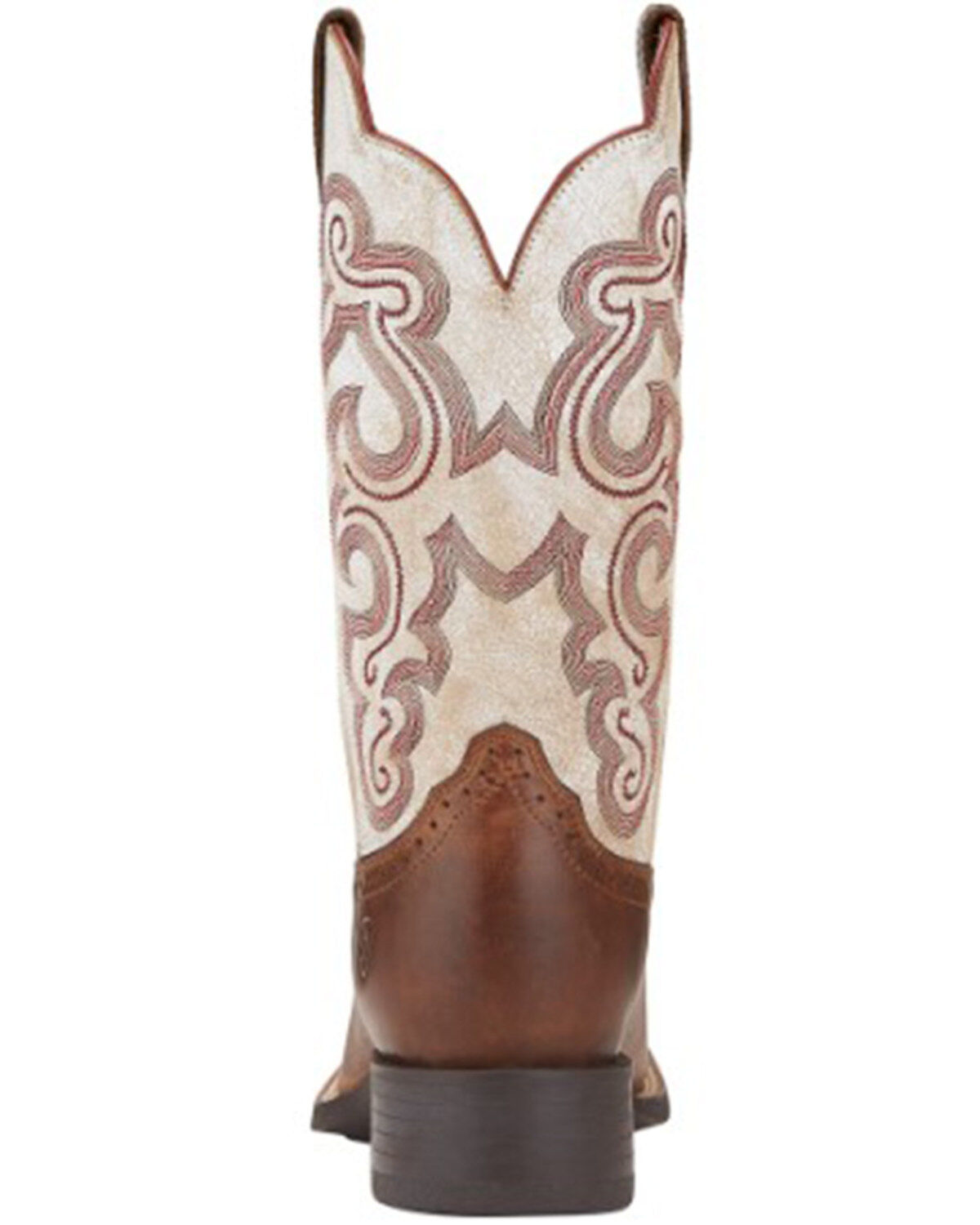 Image #5 - Ariat Women's Quickdraw Western Boots - Square Toe, Brown, hi-res