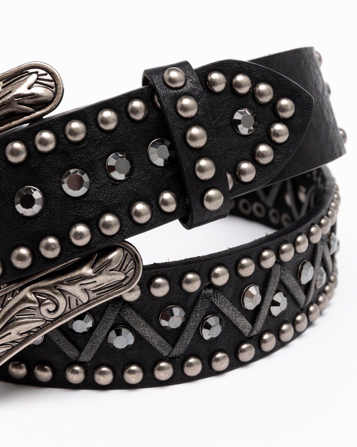 Image #4 - Shyanne Women's Zig Zag Bling Belt, , hi-res