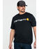 Image #5 - Carhartt Men's Signature Logo Graphic Short Sleeve Work T-Shirt , Black, hi-res