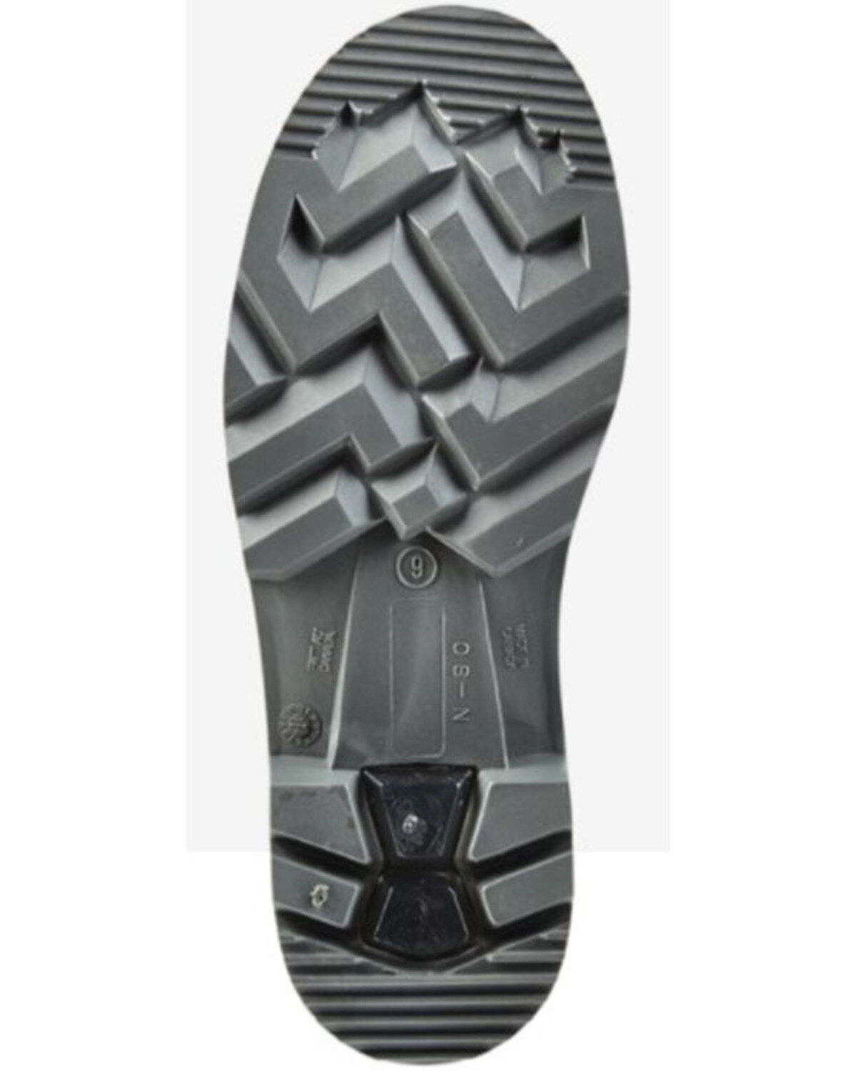 Image #2 - Baffin Men's Bully (STP) Waterproof Rubber Boots - Steel Toe, Blue, hi-res