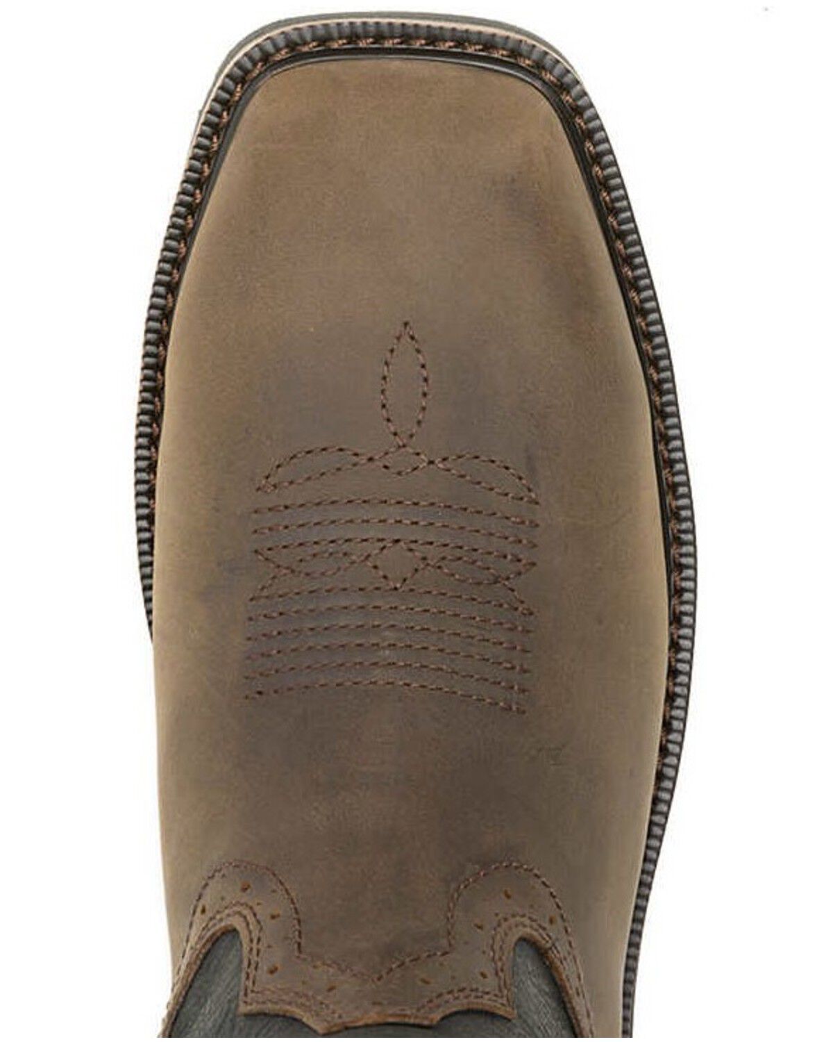 Image #4 - Wolverine X Jordan Davis Men's Rancher Waterproof Wellington Work Boots - Steel Toe, Taupe, hi-res