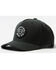 Image #1 - Brixton Men's Crest Circle Logo Patch Ball Cap, Black, hi-res
